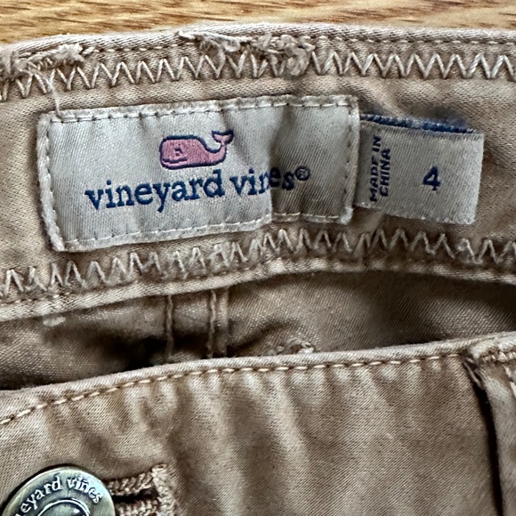 Vineyard Vines NWOT Garment Dyed Skinny Utility Pant (4) - Picture 7 of 14